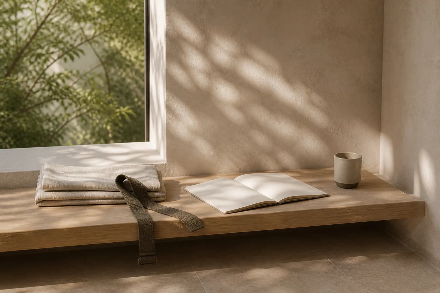 AI-assisted editorial concept for Wellness Living research